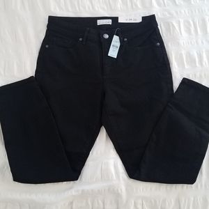 NWT Loft Curvy Skinny BLACK Jeans! 29/8P